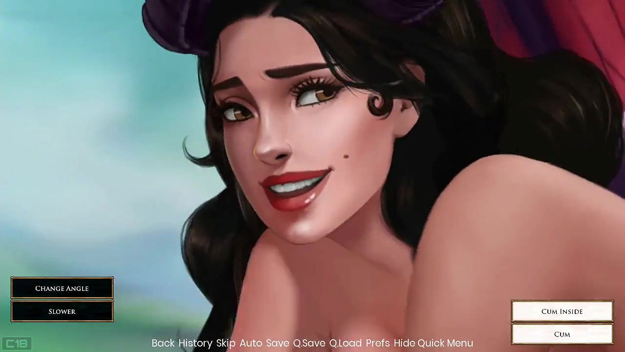 Doggystyle sex with demon rose what a legend