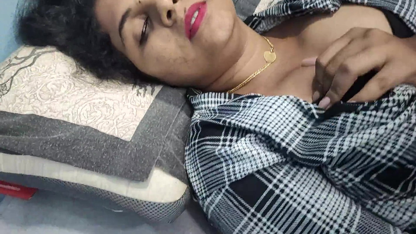 Skirt and shirt hot fuck by step sister and step brother in bedroom with pussy lick,boobs press ,69 and hard fuck