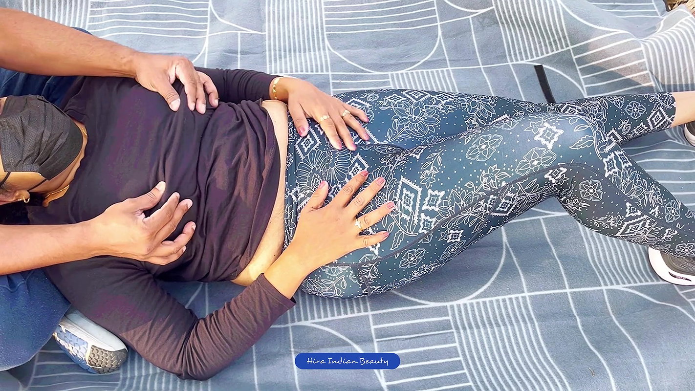 Indian MILF Wife Melts Under Husband’s Touch – Outdoor Sensual Massage, Pressing Boobs & Fingering