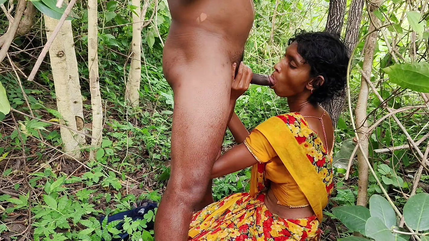 A hottest girl was gone to her owner work to jungle cutting ther her owner was asking her pussy for fucking then she was told ok