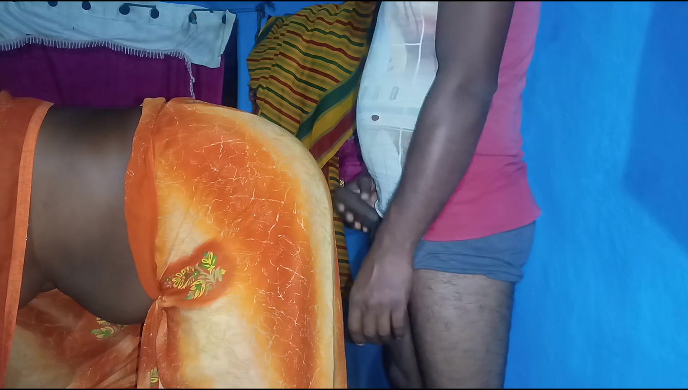 Brother-in-law secretly fucks sister-in-law from behind