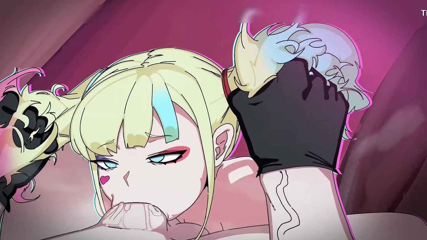 A white anime girl gets caught in party and get banged by a neighbour man who is near party