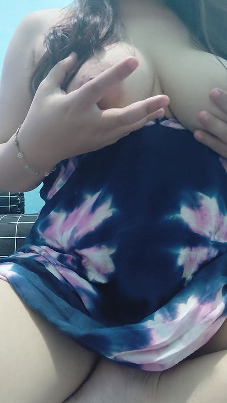 Lonely Village Girl at Home