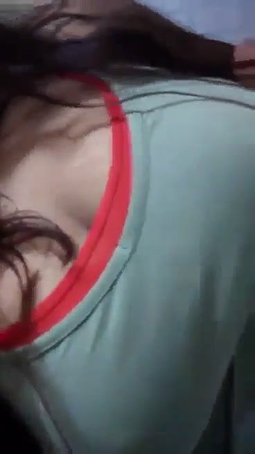 Sexy Girl Playing With Her Boobs