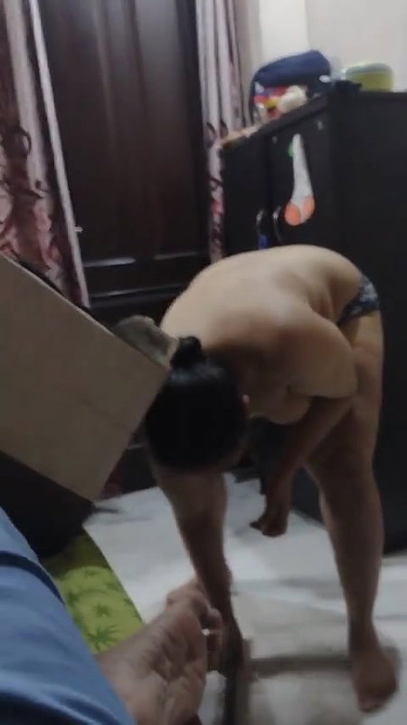 Bhabhi nude captured