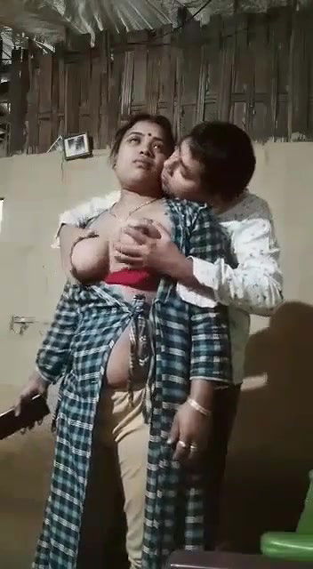 Boobs pressed and pussy fingering