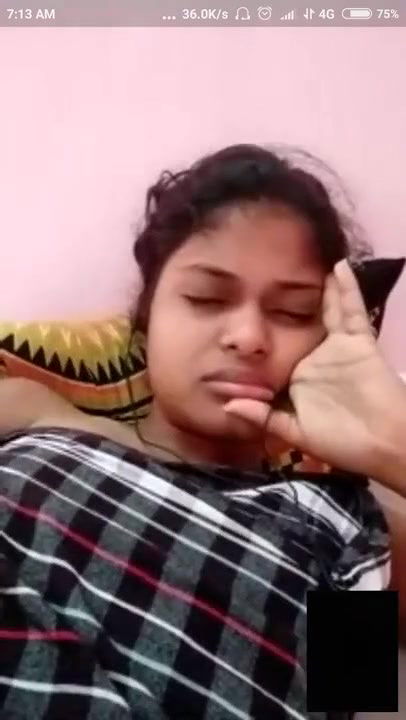 Sexy girl videocall romance with her boybestie vid