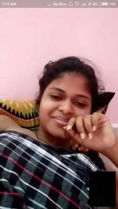 Sexy girl videocall romance with her boybestie vid