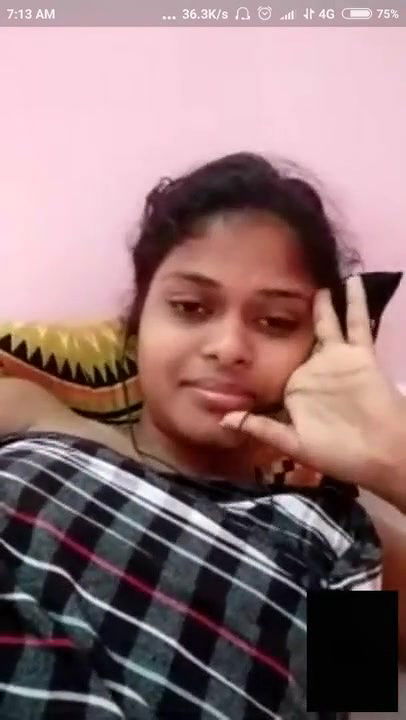 Sexy girl videocall romance with her boybestie vid