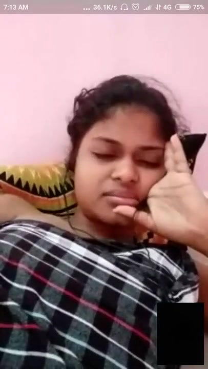 Sexy girl videocall romance with her boybestie vid