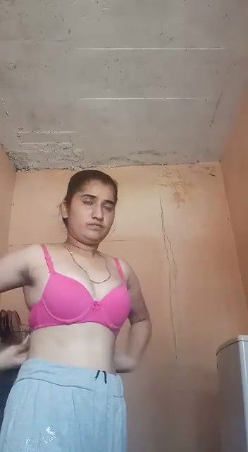 Beautiful girl making video