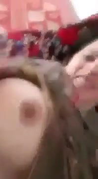 Paki lady showing big boobs