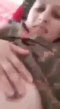 Paki lady showing big boobs