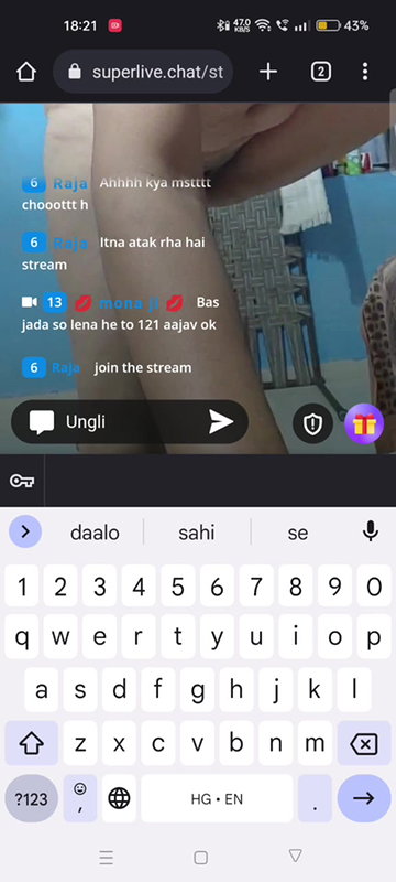 Nude single show in cam