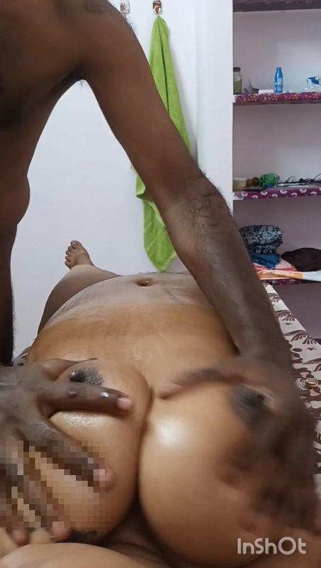 Nuru Oil Massage Boobs and Pussy at Chennai Parlour