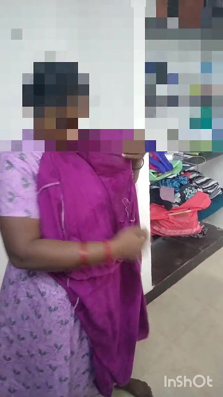 Step Mother Wearing Dress After Bath