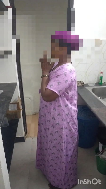 Step Mother Wearing Dress After Bath
