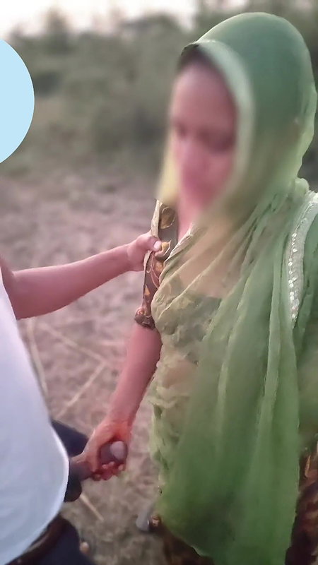 Indian Sasur Ji with Her Friend Rani Fucking Outdoor Hindi Talking