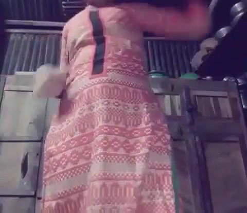 Cute village teen