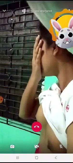 Cute Gf Shows boobs on VC