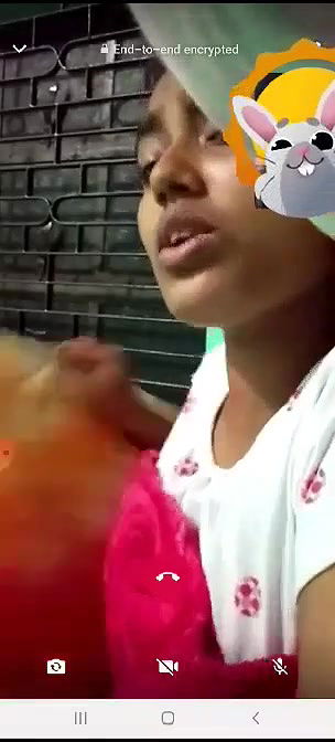 Cute Gf Shows boobs on VC