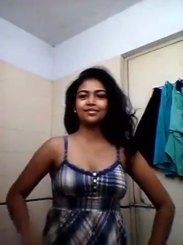 Cute Desi Girl Bath Selfie