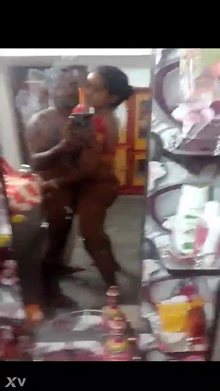 Couple Standing Fucking