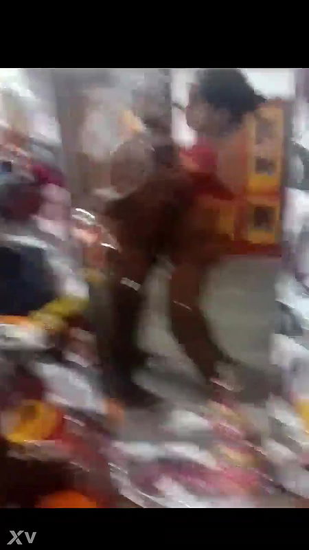 Couple Standing Fucking