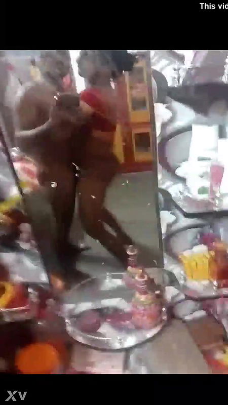 Couple Standing Fucking