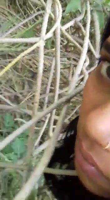 Fucking in jungle in doggy style