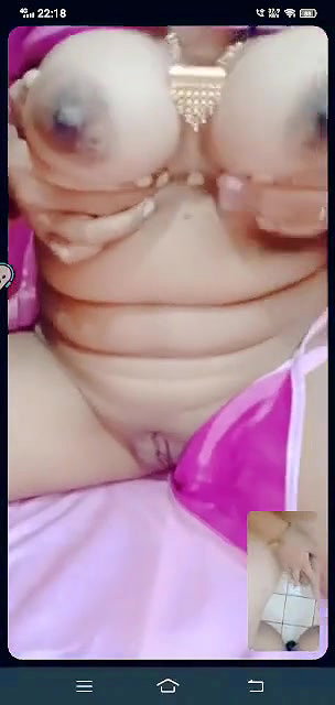 Desi lady live show