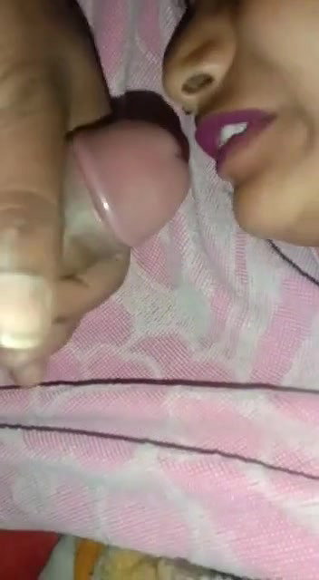 Cum on her face