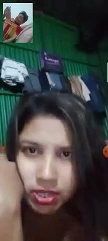 Beautiful salwar girl saying sorry