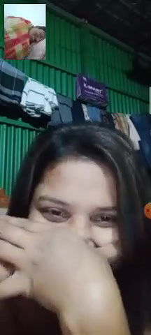 Beautiful salwar girl saying sorry