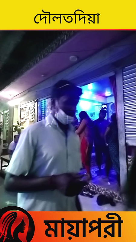 দৌলতদিয়া পল্লীর ভিতরের গলিতে কি হয় দেখুন   Daulatdia Polli new video 2025