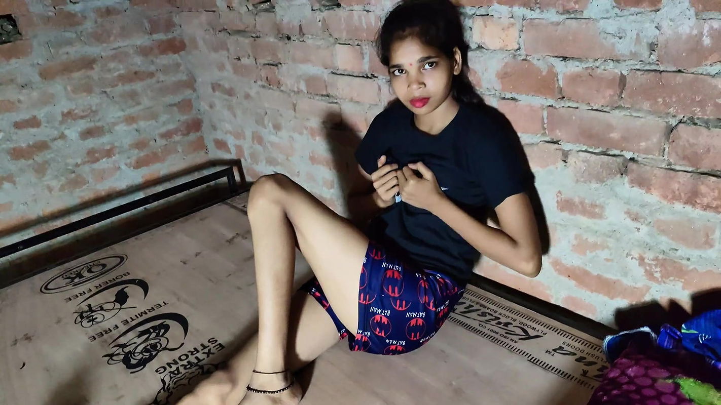 I was alone at Kajal’s house, when her mother went to the market, she called me and got her pussy fucked