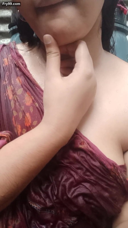 sexy girl bathing and pour pee in her body