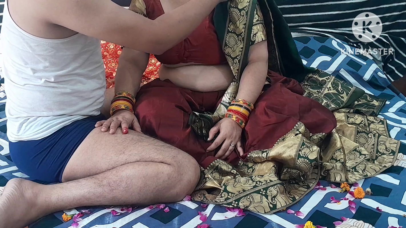 Newly Married Couple Celebrate First Night in Hindi