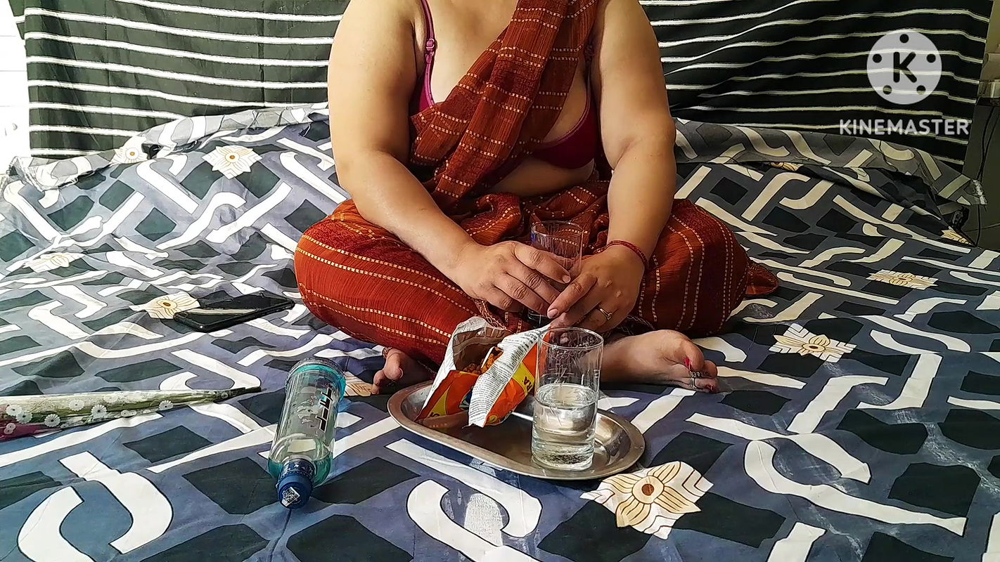 Sexy Stepmom and Stepson Celebrating Valentines Day