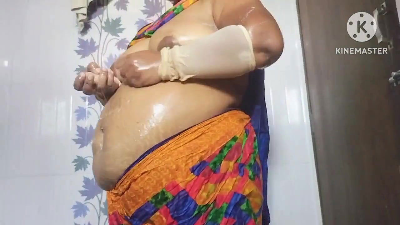 Video of My Stepmom’s Shower Time My Stepmom’s Milk Is Very Big.