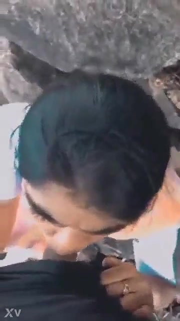 Cute Girl Outdoor Bj
