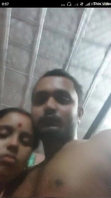 Newly-married couple foreplay sex on cam