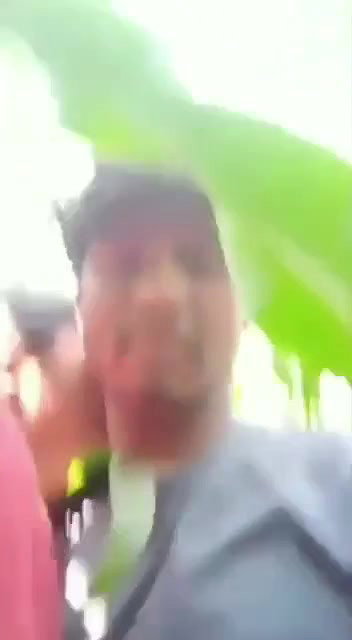 With lover in jungle