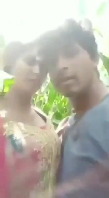 With lover in jungle