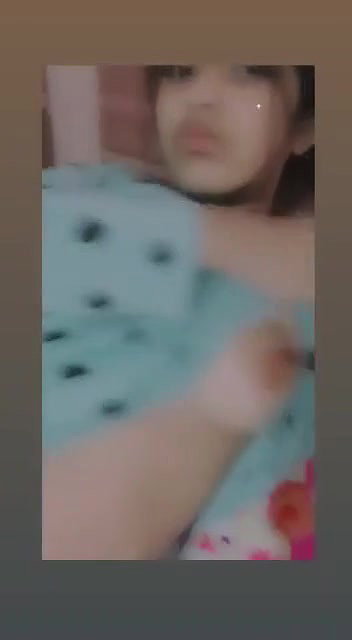 Beautiful Cute Girl Showing