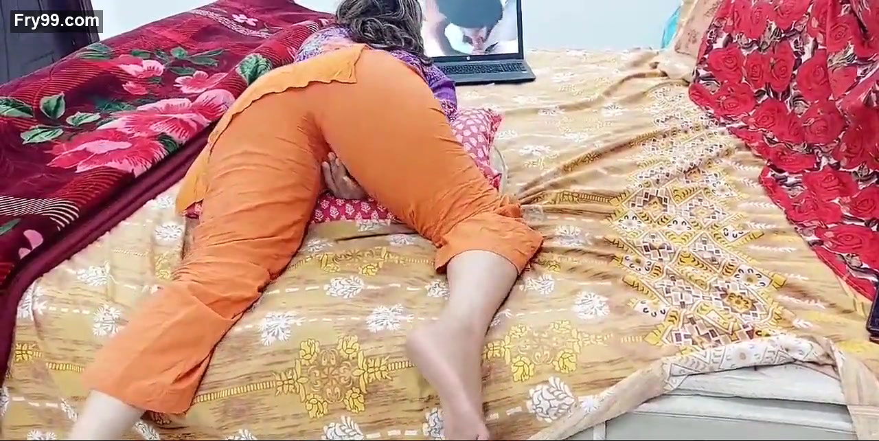 INDIAN COLLEGE GIRL HAS MULTIPLE ORGASM WHILE SHE IS WATCHING PORN ON LAPTOP