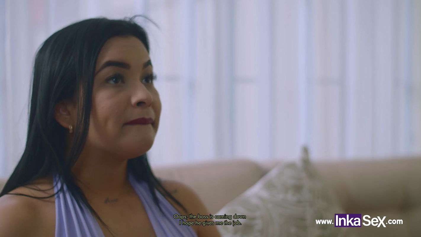 Seducing big boobed latina maid EPIC ENDING