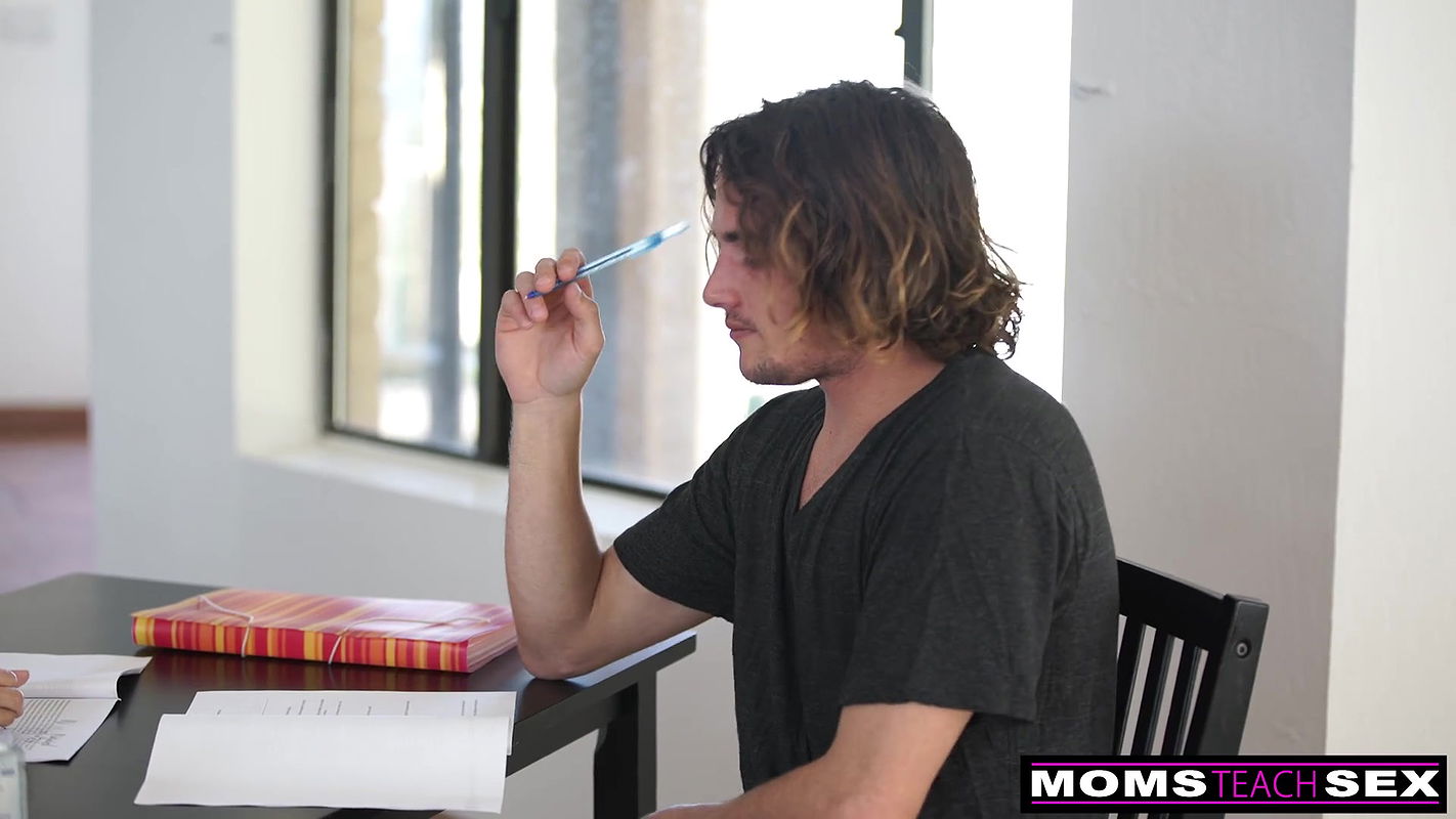 Busty Hot Milf Nina Elle Seduces Mila Jades Tutor Turns Threesome into Dick Riding Lessons