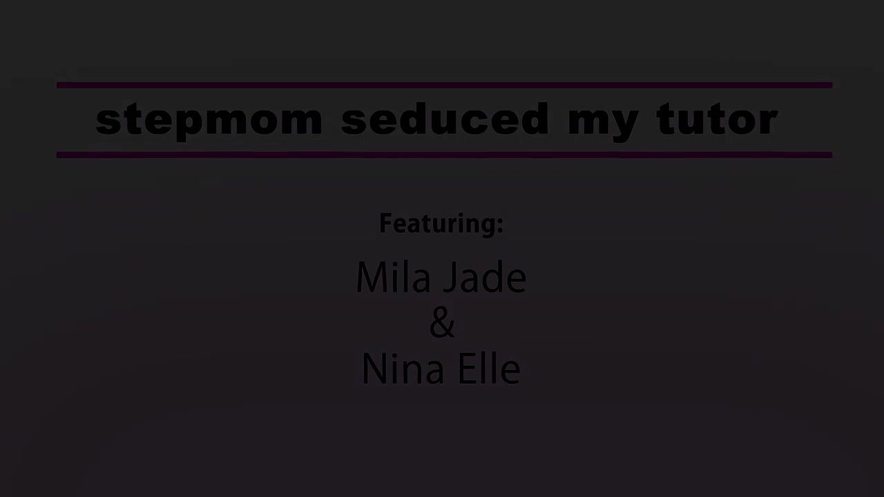 Hot threesome for stepmom and schoolgirl