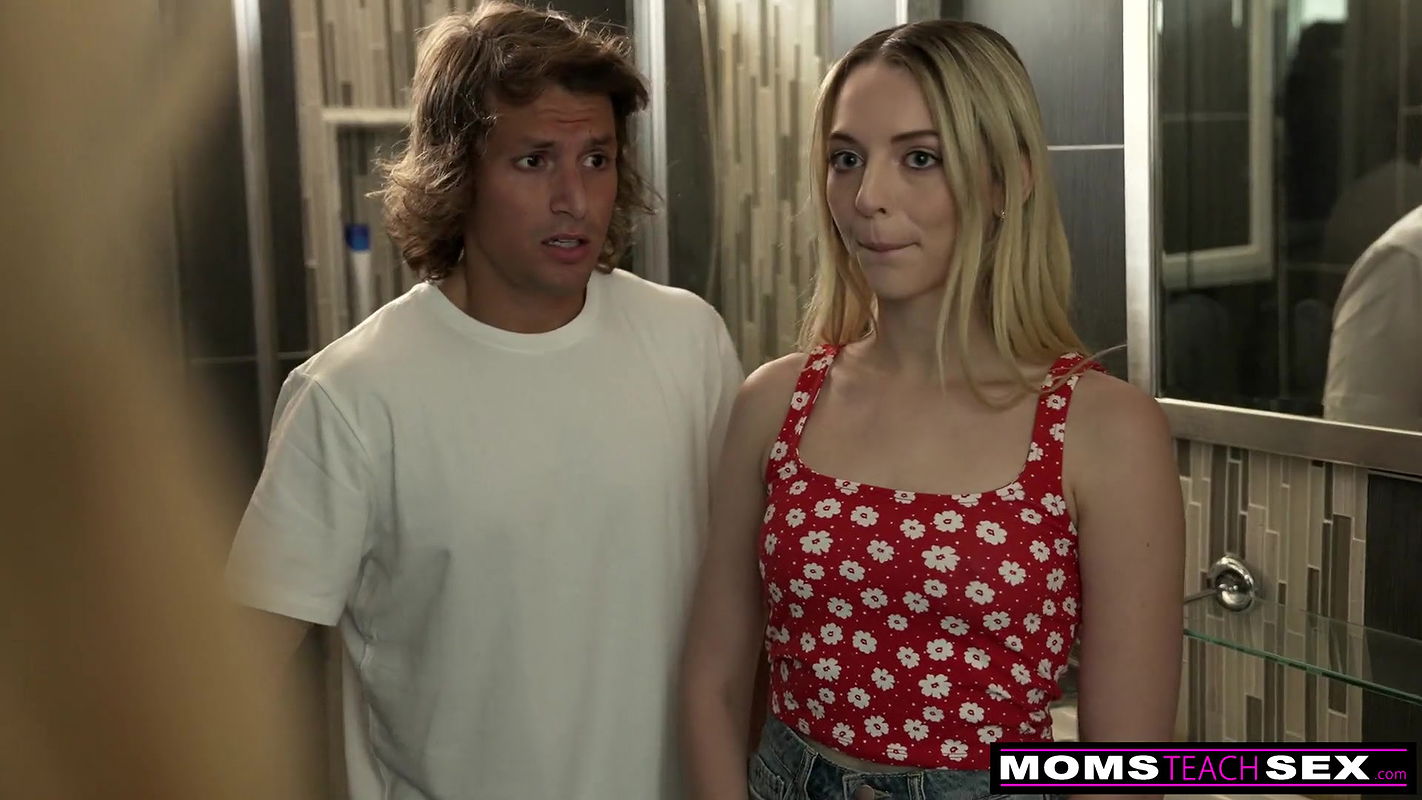 Moms Teach Sex – I have protection for you upstairs, I just want to make sure you are having fun!